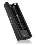 ICY BOX IB-180MC-C31, M.2 NVMe & SATA Docking, USB 3.2 Gen 2 Type-C®, Werkzeuglos, Aluminium, schwarz
