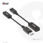 CLUB3D DisplayPort™1.4 auf HDMI™ 4K120Hz/8K60Hz HDR-Aktiv-Adapter St./B
