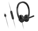Lenovo 4XD1P83425 Kopfhörer & Headset Kabelgebunden Kopfband Anrufe/Musik USB Typ-A Schwarz