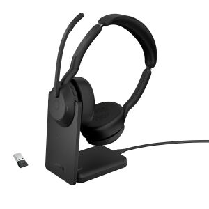 Jabra Evolve2 55 Kopfhörer Kabellos Kopfband Büro/Callcenter USB Typ-C Bluetooth