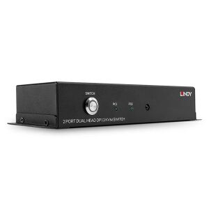 Lindy 39306 Tastatur/Video/Maus (KVM)-Switch Schwarz