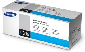 Samsung CLT-C506L Cyan Original Tonerkartusche mit hoher Reichweite