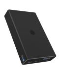 ICY BOX IB-RD2253-C31, externes RAID System für 2x 2,5" SATA HDD zu USB 3.2 Gen 2, RAID 0, 1, SINGLE, LARGE, schwarz