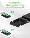 ICY BOX IB-RD2253-C31, externes RAID System für 2x 2,5" SATA HDD zu USB 3.2 Gen 2, RAID 0, 1, SINGLE, LARGE, schwarz