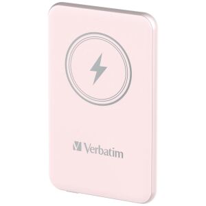 Verbatim Charge n Go Lithium Polymer (LiPo) 5000 mAh Kabelloses Aufladen Pink