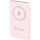 Verbatim Charge n Go Lithium Polymer (LiPo) 5000 mAh Kabelloses Aufladen Pink