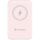 Verbatim Charge n Go Lithium Polymer (LiPo) 5000 mAh Kabelloses Aufladen Pink