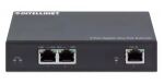Intellinet 2-Port Gigabit Ultra PoE-Extender, Verlängert PoE-Reichweite um 100 m, PoE-Strombudget 60 W, zwei PSE-Ports mit jeweils 30 W Ausgangsleistung, IEEE 802.3bt/at/af-konform, Metallgehäuse