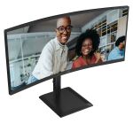 AOC E4 CU34E4CV Computerbildschirm 86,4 cm (34") 3440 x 1440 Pixel UltraWide Quad HD LCD Schwarz