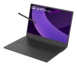 LG Gram Pro 16TB90TP Intel Core Ultra 7 255H Hybrid (2-in-1) 40,6 cm (16") Touchscreen WQXGA+ 16 GB LPDDR5x-SDRAM 1 TB SSD Wi-Fi 7 (802.11be) Windows 11 Pro Deutsch Schwarz
