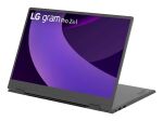 LG Gram Pro 16TB90TP Intel Core Ultra 7 255H Hybrid (2-in-1) 40,6 cm (16") Touchscreen WQXGA+ 16 GB LPDDR5x-SDRAM 1 TB SSD Wi-Fi 7 (802.11be) Windows 11 Pro Deutsch Schwarz