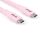CLUB3D USB C Kabel Pink