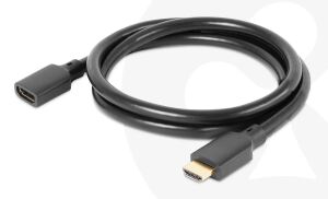 CLUB3D Ultra High Speed HDMI™ Verlängerungskabel 4K120Hz 8K60Hz 48Gbps St./B. 1 m 30AWG