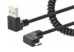 Manhattan 356237 USB Kabel 1 m USB A Micro-USB B Schwarz