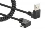 Manhattan 356237 USB Kabel 1 m USB A Micro-USB B Schwarz