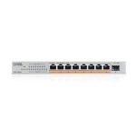 Zyxel XMG-108HP Unmanaged 2.5G Ethernet (100/1000/2500) Power over Ethernet (PoE)
