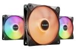 be quiet! LIGHT WINGS LX 120mm PWM 3-Pack Black Computergehäuse Ventilator 12 cm Schwarz 3 Stück(e)