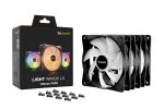 be quiet! LIGHT WINGS LX 120mm PWM 3-Pack Black Computergehäuse Ventilator 12 cm Schwarz 3 Stück(e)