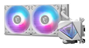 MSI MAG Coreliquid I240 Prozessor Flüssigkeitskühlung 12 cm Weiß 1 Stück(e)
