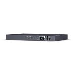 CyberPower PDU44005, Rackmount 1U, ATS PDU, Switched, ATS Eingang (2) 230V/16A IEC-320 C19, Ausgang 10A/IEC-320 C13 (12), SNMP-Netzwerkanschluss, PowerPanel Software
