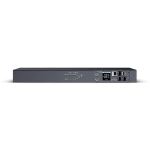 CyberPower PDU44005, Rackmount 1U, ATS PDU, Switched, ATS Eingang (2) 230V/16A IEC-320 C19, Ausgang 10A/IEC-320 C13 (12), SNMP-Netzwerkanschluss, PowerPanel Software