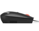 Lenovo 4Y51D20850 Maus Büro Beidhändig USB Typ-C Optisch 2400 DPI