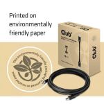 CLUB3D DisplayPort 1.4 HBR3 8K Kabel Stecker/Stecker 5 meter