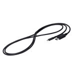 EIZO CP200-BK DisplayPort-Kabel 2 m USB Typ-C Schwarz