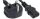 Manhattan Stromkabel, UK-Version, Schwarz, 1,8 m