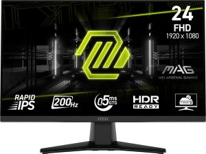 MSI MAG 242F Computerbildschirm 60,5 cm (23.8") 1920 x 1080 Pixel Full HD LCD Schwarz