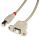 Lindy 31801 USB Kabel USB 2.0 1 m USB B 0,48 Gbit/s Grau
