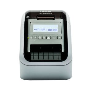 Brother QL-820NWBCVM Etikettendrucker Thermodirekt Farbe 300 x 600 DPI 176 mm/sek Verkabelt & Kabellos Ethernet/LAN DK WLAN Bluetooth