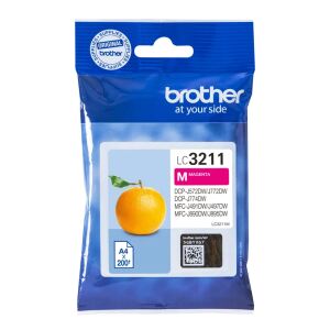 Brother LC3211M Druckerpatrone 1 Stück(e) Original Standardertrag Magenta