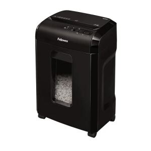 Fellowes Powershred 10M Aktenvernichter Mikrogeschnittene Zerkleinerung Schwarz