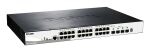D-Link DGS-1510-28XMP Managed L2/L3 Gigabit Ethernet (10/100/1000) Power over Ethernet (PoE) Schwarz, Grau