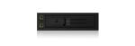 ICY BOX IB-166SSK-B, Wechselrahmen, 1x 3,5" SATA I/II/III oder SAS II HDD zu 1x SATA Host, EasySwap trägerlos, Stahl + Plastik, abschließbar,schwarz