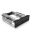 ICY BOX IB-166SSK-B, Wechselrahmen, 1x 3,5" SATA I/II/III oder SAS II HDD zu 1x SATA Host, EasySwap trägerlos, Stahl + Plastik, abschließbar,schwarz