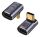Techly IADAP USB4C-40G Kabeladapter USB-C 4.0 Grau