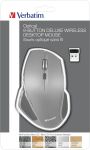 Verbatim Drahtlose Maus mit blauer LED und 8 Tasten