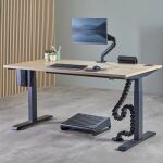 Fellowes 100136875 PC-Halterung PC-Halterung unter dem Schreibtisch Schwarz