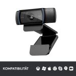Logitech 960-001055 Webcam 3 MP 1920 x 1080 Pixel USB Schwarz