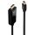 Lindy 36926 Videokabel-Adapter 1 m HDMI Typ A (Standard) Mini DisplayPort Schwarz