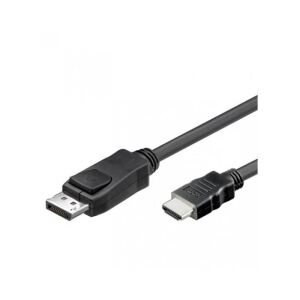 Techly ICOC-DSP-H12-010 Videokabel-Adapter 1 m DisplayPort HDMI Typ A (Standard) Schwarz