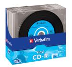 Verbatim CD-R AZO Data Vinyl 700 MB 52x 10 Stück(e)