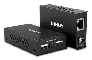 Lindy 43408 Audio-/Video-Leistungsverstärker AV-Sender & -Empfänger Schwarz