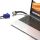Techly ICOC-USBC-VGA Videokabel-Adapter 0,12 m USB Typ-C VGA (D-Sub)