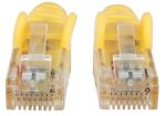 Intellinet Netzwerkkabel, Cat6, U/UTP, CCA, Cat6-kompatibel, RJ45-Stecker/RJ45-Stecker, 3,0 m, gelb