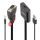 Lindy 38284 Videokabel-Adapter VGA (D-Sub) + 3.5mm HDMI + USB Schwarz