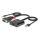 Lindy 38284 Videokabel-Adapter VGA (D-Sub) + 3.5mm HDMI + USB Schwarz