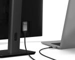 ALOGIC ULCDP01-SGR Videokabel-Adapter 1 m DisplayPort USB Typ-C Schwarz, Grau